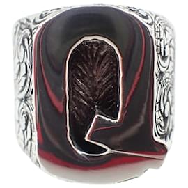 Gucci Ag925 Alphabet Q Band Ring
