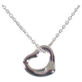 Tiffany & Co. 925 Heart Anhänger Halskette