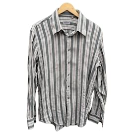Versace Classic Camicia in Cotone a Righe