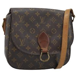 LOUIS VUITTON Bolsa de Ombro Monogram Saint Cloud GM M51242 LV Auth 188260