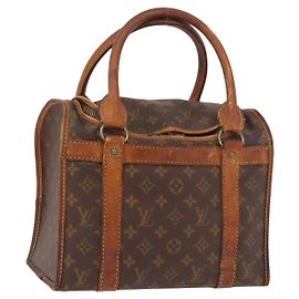 LOUIS VUITTON Monogram Sac Chasseur 30 Boston Bag LV Auth 188014