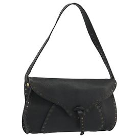 Céline Borsa a Spalla CELINE in Pelle Nera Auth 188867V
