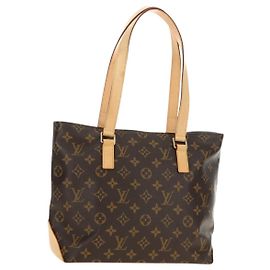 LOUIS VUITTON Monogram Cabas Piano Tote Bag M51148 LV Auth 187216SAM