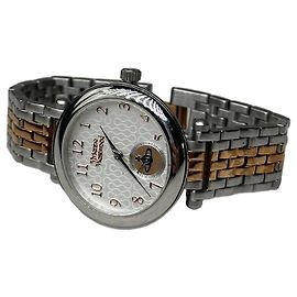 Orologio da polso vintage Vivienne Westwood in acciaio inossidabile Argento Oro