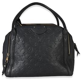 Louis Vuitton Marais MM in Monogram Empreinte nero
