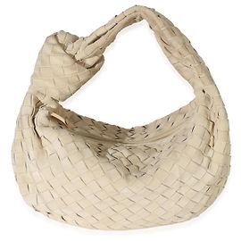 Bottega Veneta Beige Intrecciato Suede Teen Jodie