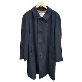 Aquascutum Pure Lambswool Balmacaan Coat