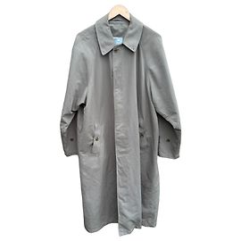 Aquascutum of London Men's Long Balmacaan Coat XXL