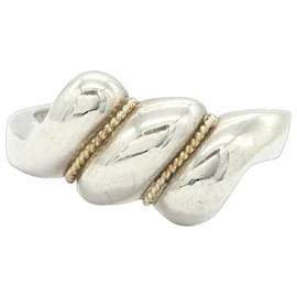 Tiffany & Co. Candy Twist Ring: Sterlingsilber und Gelbgold