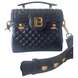 Borsa a mano B-Buzz 23 in pelle trapuntata Balmain