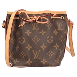 Borsa a Spalla Louis Vuitton Nano Noe Monogram