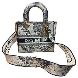 Christian Dior Mini Borsa Lady Dior Toile de Jouy