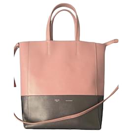 Celine Borsa Tote Verticale Rosa e Grigia - Céline