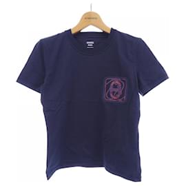 T-shirt in cotone Hermes CANOE/CARTOUCHE - Hermès