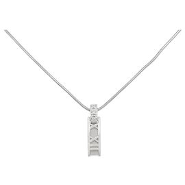 Tiffany & Co Collar Tiffany Atlas 750 White Gold Diamond