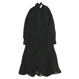 Polo Ralph Lauren Plissee-Georgette-Kleid aus Polyester