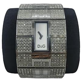 Orologio Dolce & Gabbana D&G Queen Mary Bracciale Cristalli DW0113