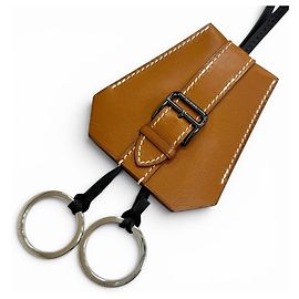 Hermès Collana lunga con fibbia Clochette Hermes