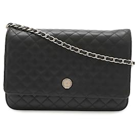 Borsa a Spalla con Catena e Portafoglio Chanel Micro Matelassé