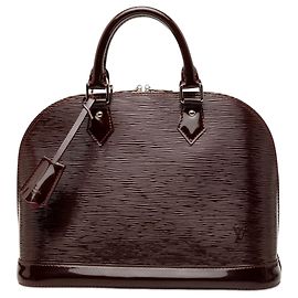 Louis Vuitton Alma PM in pelle Epi viola elettrico