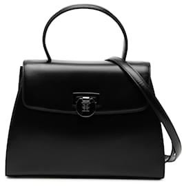 Borsa Borodia in pelle liscia nera Givenchy