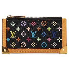 Pochette Cles Monogram Multicolore Black Takashi Murakami Louis Vuitton