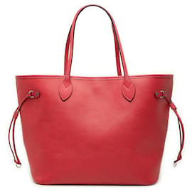 Louis Vuitton Red Epi Neverfull MM