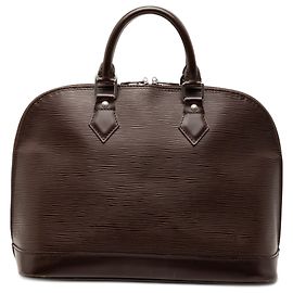 Louis Vuitton Alma PM in pelle Epi marrone