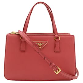 Borsa Prada Pink Mini Saffiano Lux Galleria Double Zip