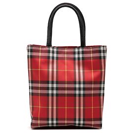 Borsa in nylon Burberry Red House Check