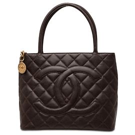 Tote Chanel Brown Caviar Medallion