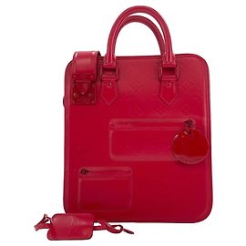 Borsa rossa Louis Vuitton