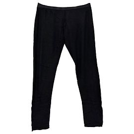 Leggings Rick Owens en viscosa negra