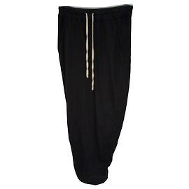 Falda midi Pillar con cordón Rick Owens DRKSHDW en algodón negro