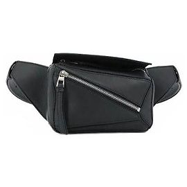 Loewe Mini borsa a tracolla Puzzle in pelle di vitello classica