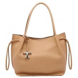 Borsa a secchiello Timeless Medium Cuoio - Tod's