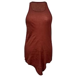 Rick Owens Tank Top aus roter Baumwolle