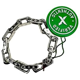 Bracciale Monogram in metallo argentato Louis Vuitton