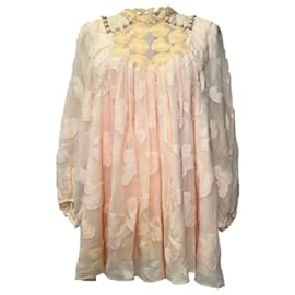 Camicetta Chloé con dettagli cutout in cotone rosa