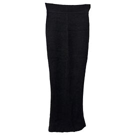 Falda maxi Porterville Pillar de Rick Owens en cachemira negra