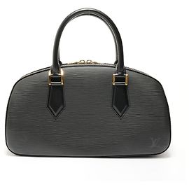 Sac à main Louis Vuitton Epi Jasmine en noir
