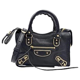 Sac à main Balenciaga Classic Mini City en cuir