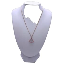 Collana Bvlgari Bulgari in madreperla e diamanti a ventaglio oro rosa 18K