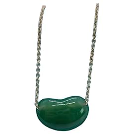 Collana Tiffany & Co. Jade Bean in oro giallo 18k