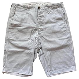 S . visvim . chino cut offs . beige cream . 0112105008013 . hergestellt in Japan