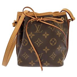 Borsa a Spalla Louis Vuitton Monogram Nano Noé