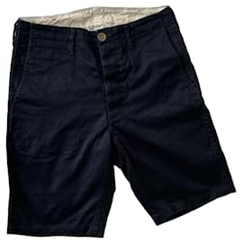 visvim Chino Shorts Ultra Deep Navy Hergestellt in Japan