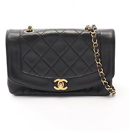 Borsa a Spalla Chanel Matelassé Diana Flap