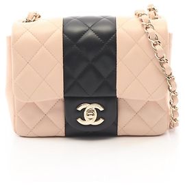 Borsa a tracolla Chanel Mini Matelassé Bicolore
