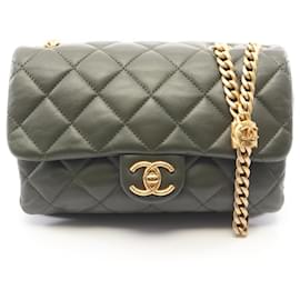Borsa a tracolla Chanel Matelassé in agnello